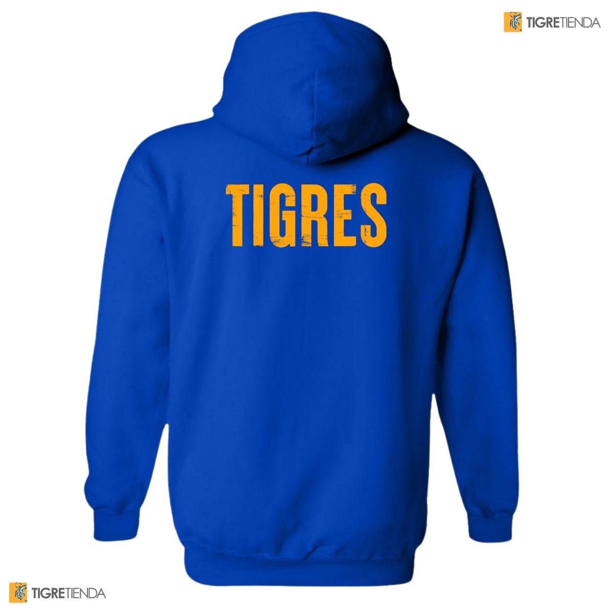 Sudadera Hombre Hoodie Tigres UANL Logo U Amarillo