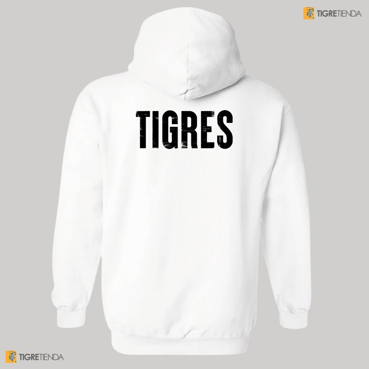 Sudadera Hombre Hoodie Tigres UANL Logo U Combinado BNA