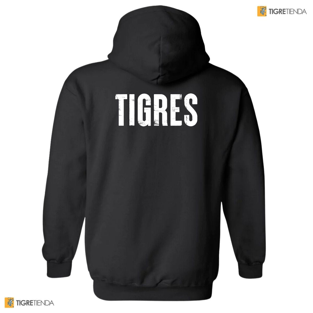 Sudadera Hombre Hoodie Tigres UANL Logo U Combinado BNA