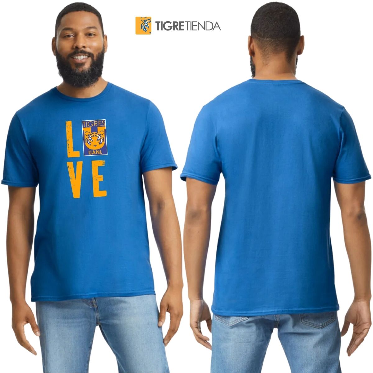 Playera Hombre Tigres UANL Love