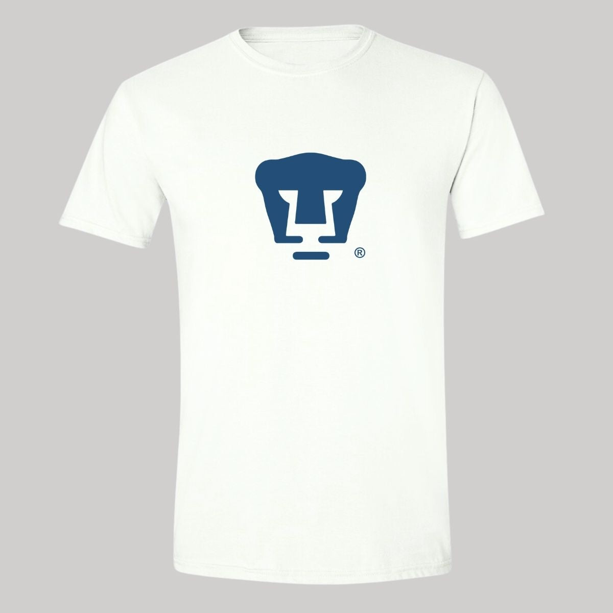 Playera Deportiva Hombre Pumas UNAM Azul Logo Vinil