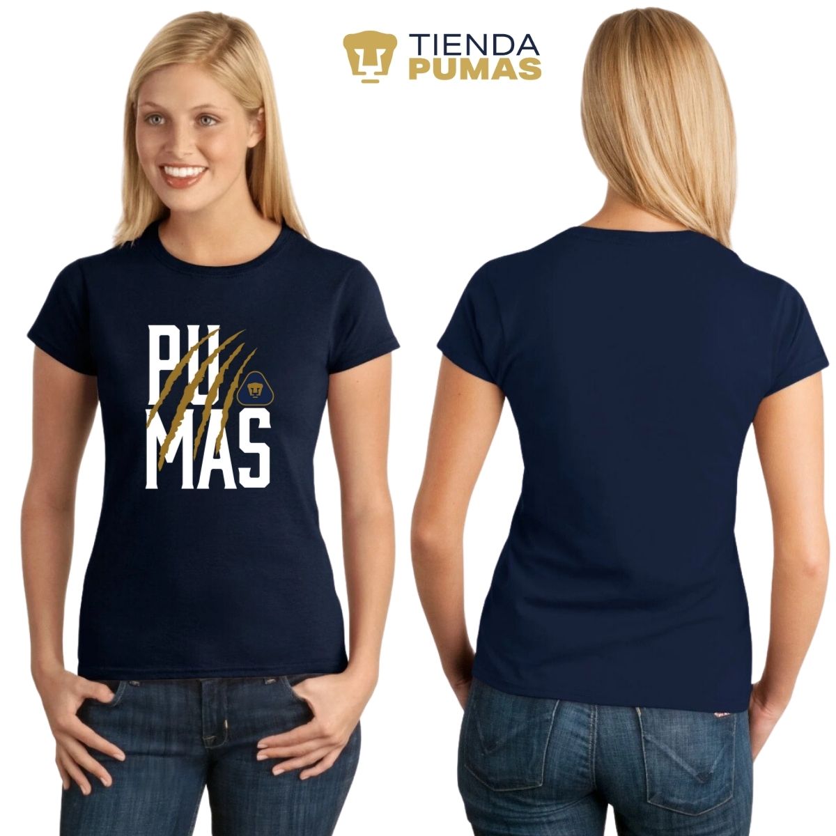 Playera Pumas UNAM Mujer Zarpazo