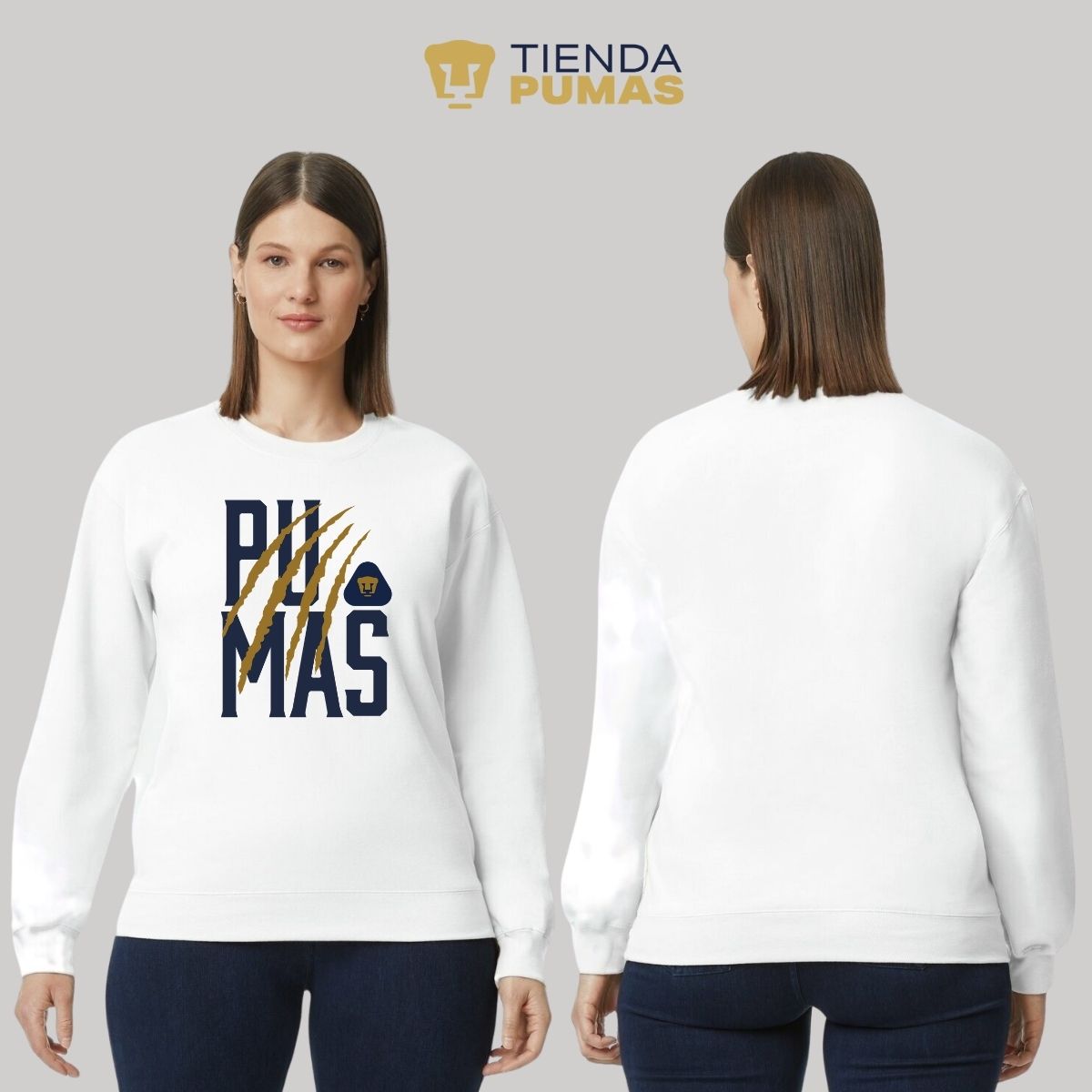 Sudadera Mujer Pumas UNAM Zarpazo