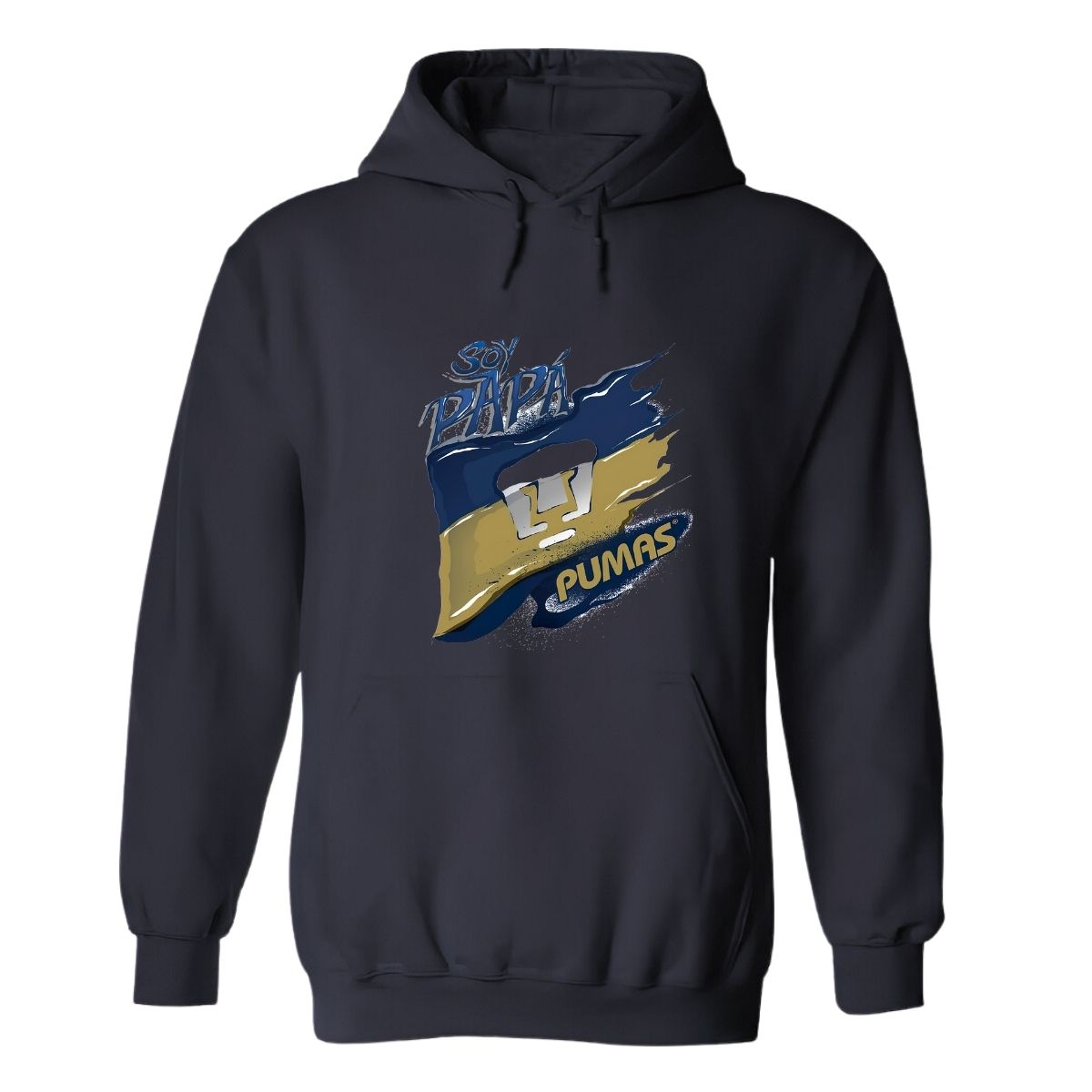 Sudadera Hombre Hoodie Pumas UNAM Soy Papá Pumas