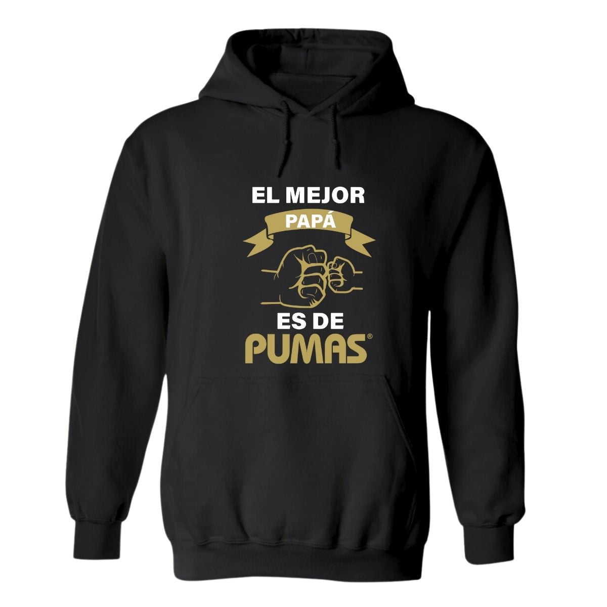 Sudadera Hombre Hoodie Pumas UNAM Mejor Papá Es de Pumas