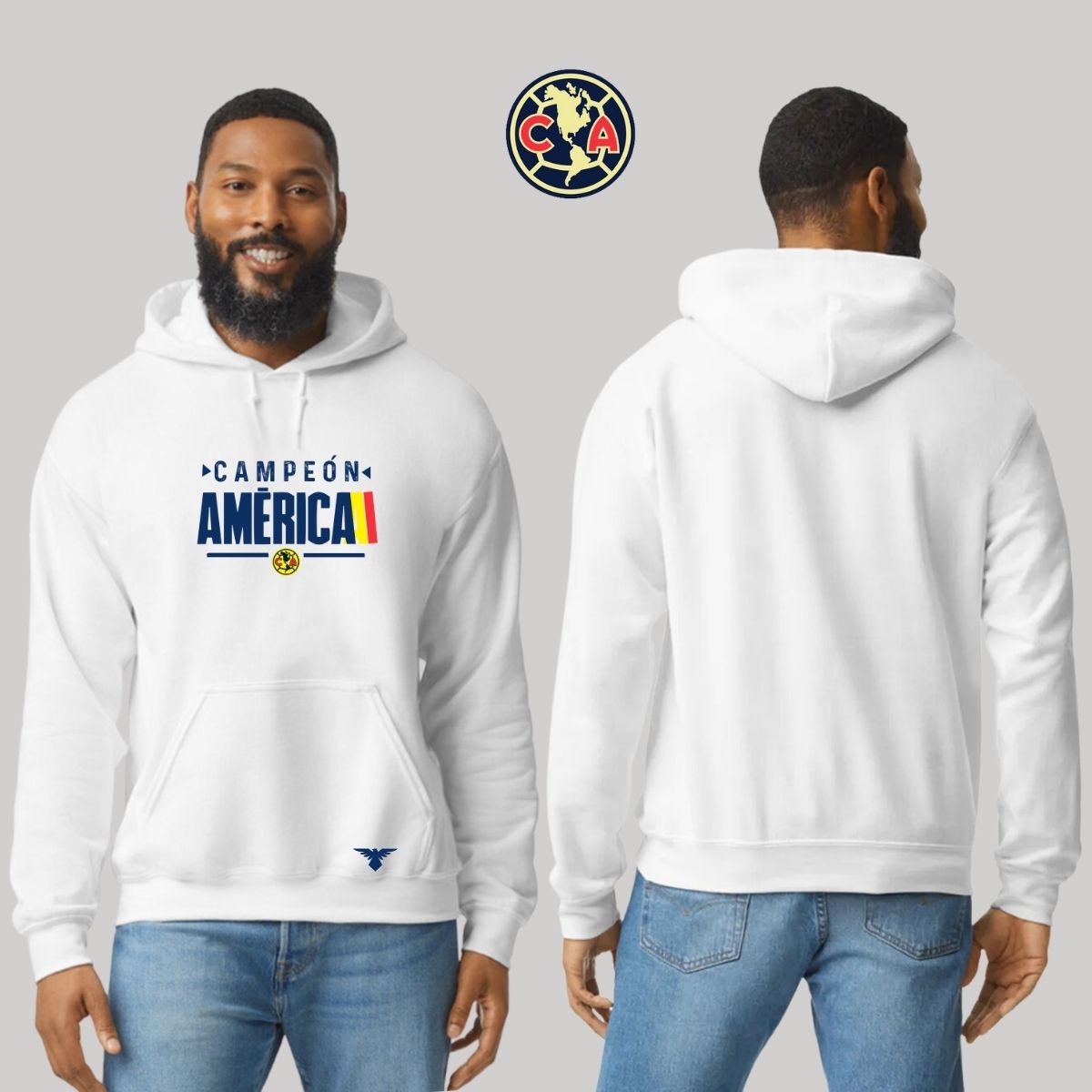 Sudadera Hombre Hoodie América Campeón Nueva BL