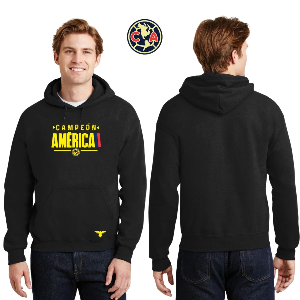 Sudadera Hombre Hoodie América Campeón Nueva NG