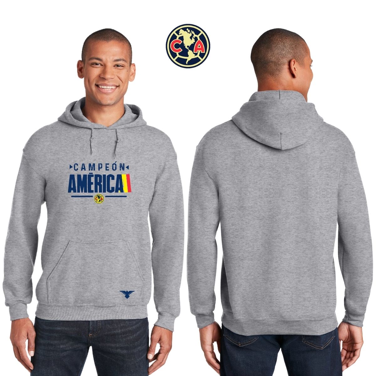 Sudadera Hombre Hoodie América Campeón Nueva GS