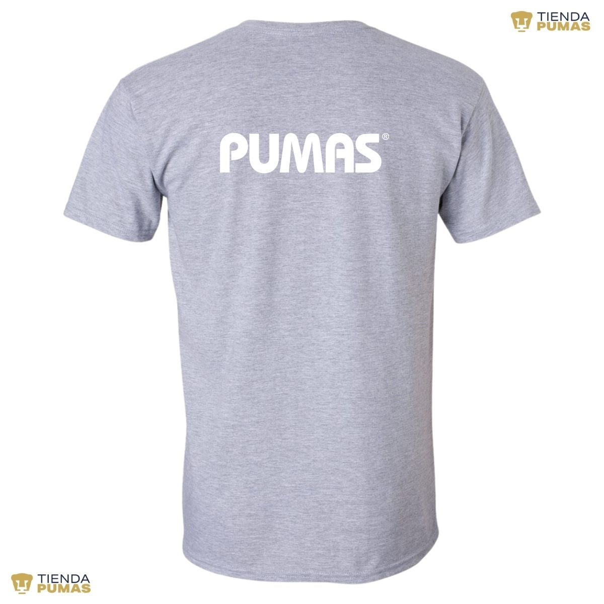 Playera Pumas UNAM Hombre Logo Blanco OD77190