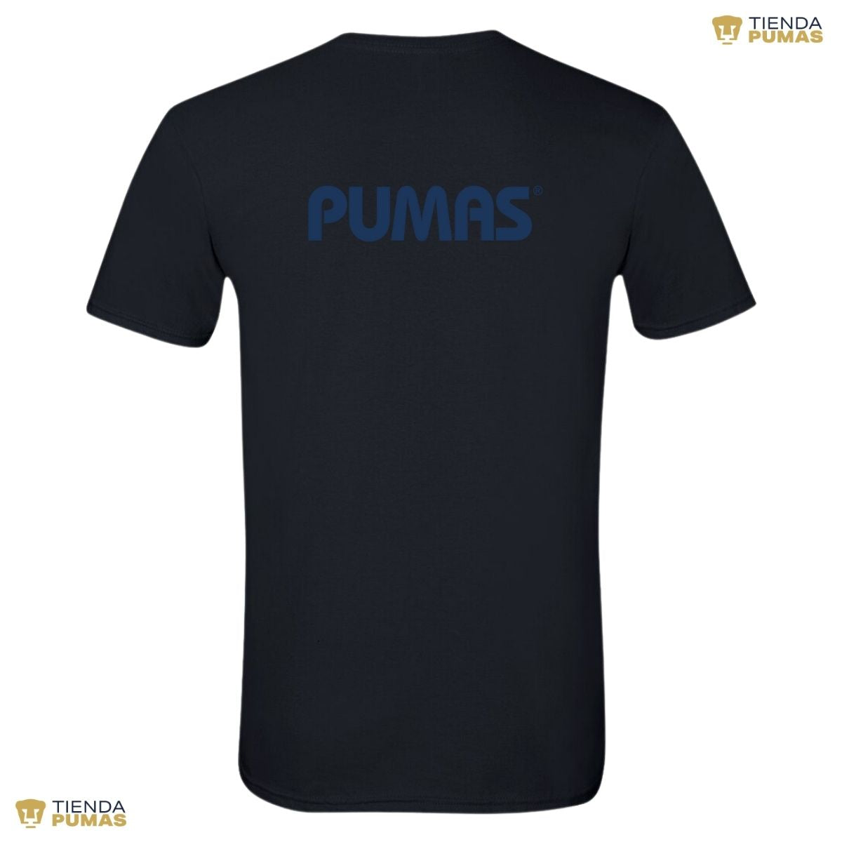 Playera Hombre Pumas Logo Azul