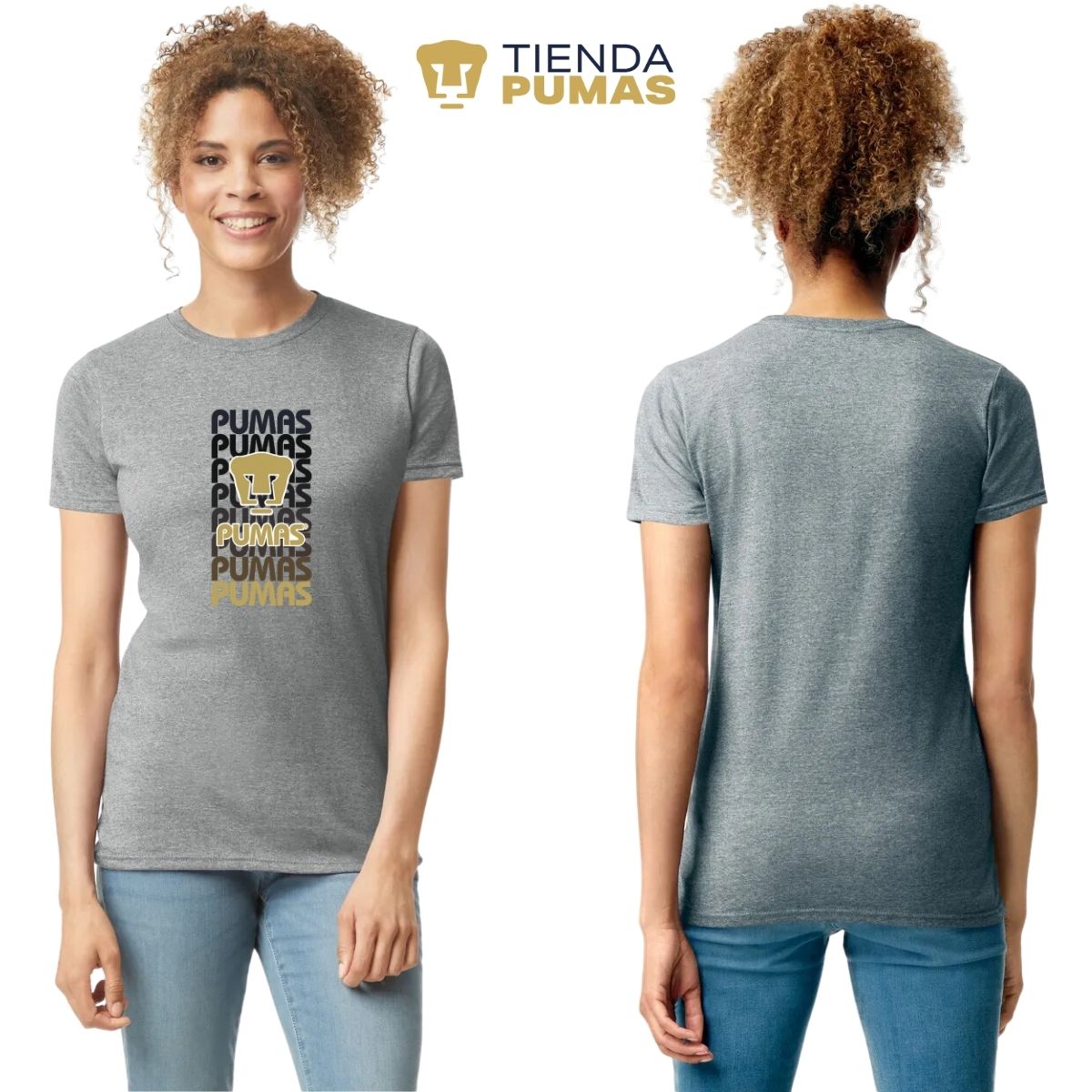 Playera Pumas UNAM Mujer Degradado OD77222