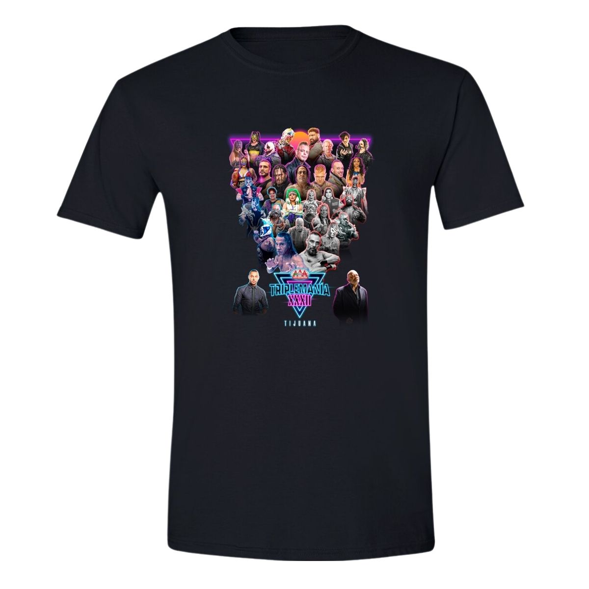 Playera Hombre Lucha Libre AAA Triplemanía XXXII Tij