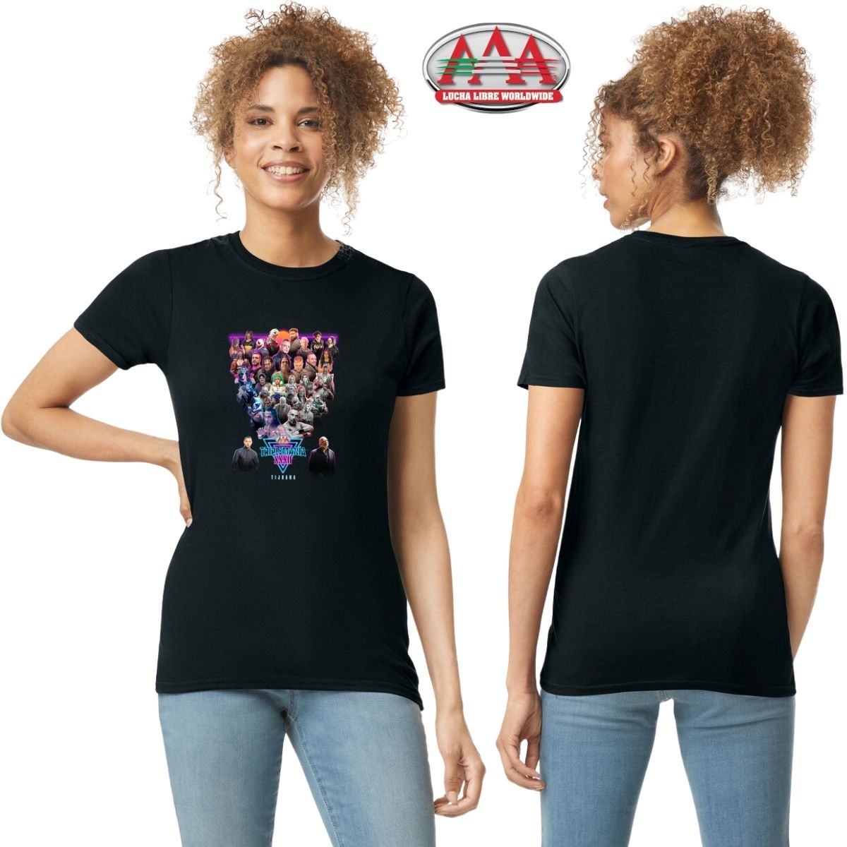 Playera Mujer Lucha Libre AAA Triplemanía XXXII Tij