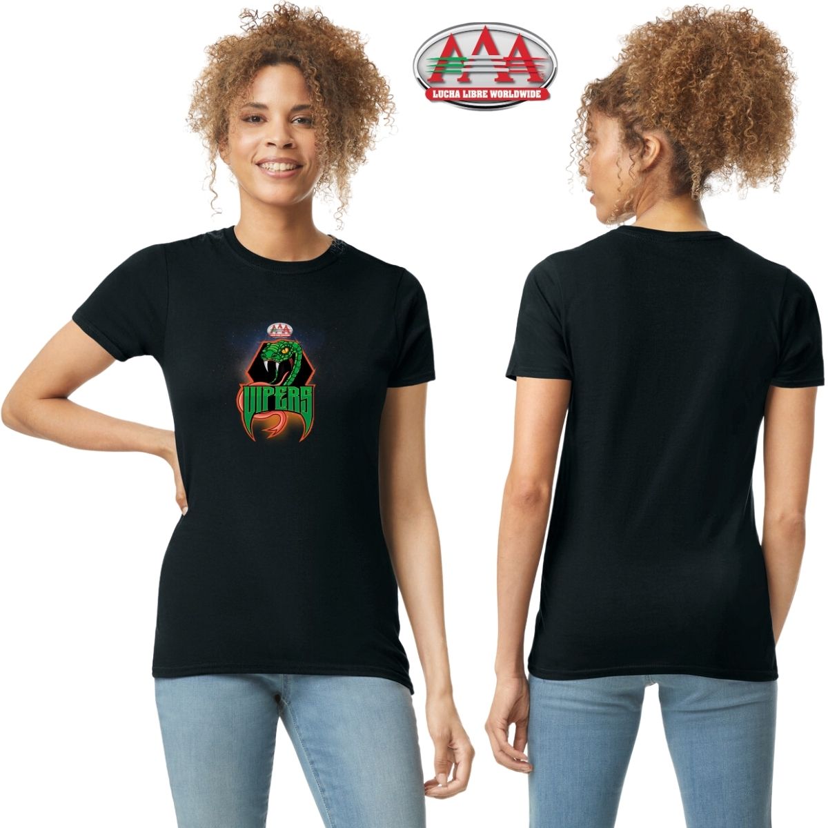 Playera Mujer Lucha Libre AAA Vipers