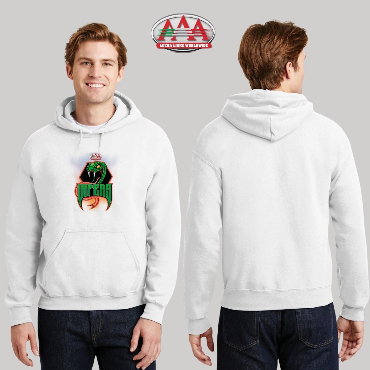 Sudadera Hombre Hoodie Lucha Libre AAA Vipers