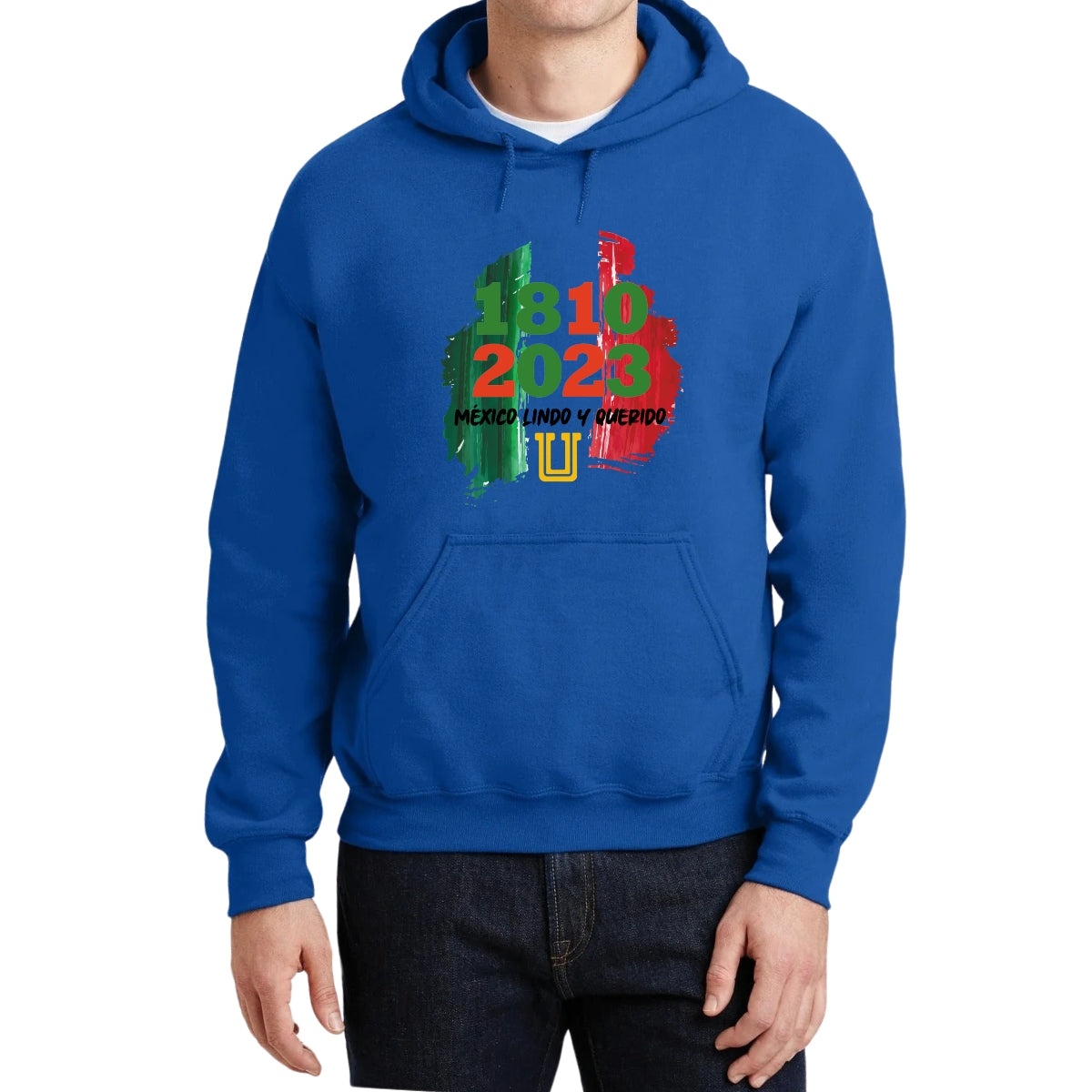 Sudadera Hombre Hoodie Tigres UANL México lindo y querido