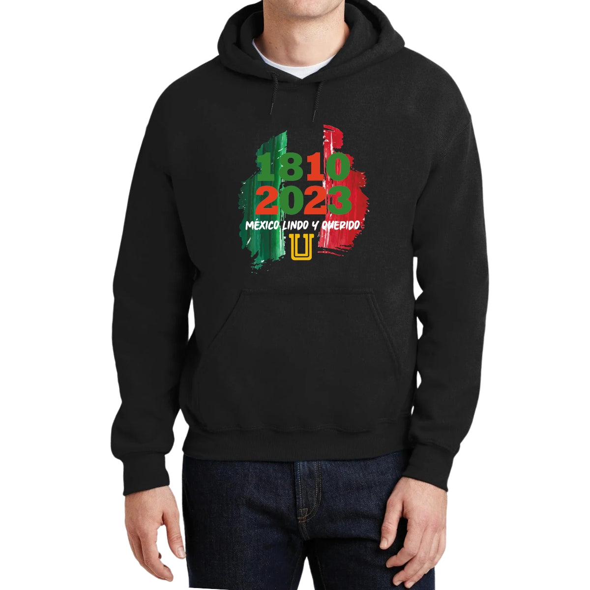 Sudadera Hombre Hoodie Tigres UANL México lindo y querido