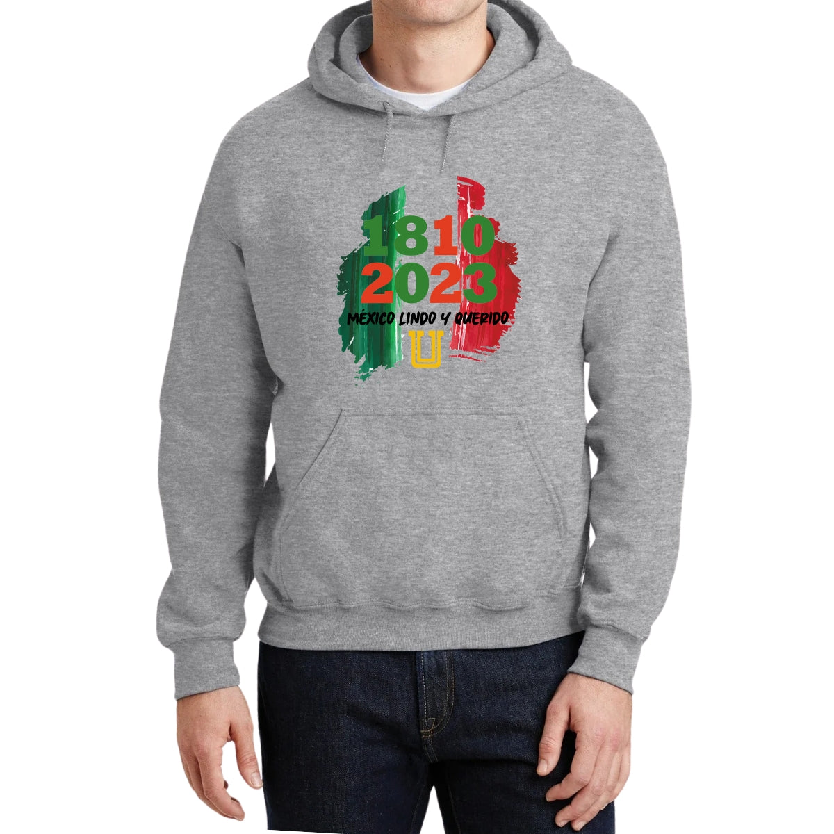 Sudadera Hombre Hoodie Tigres UANL México lindo y querido