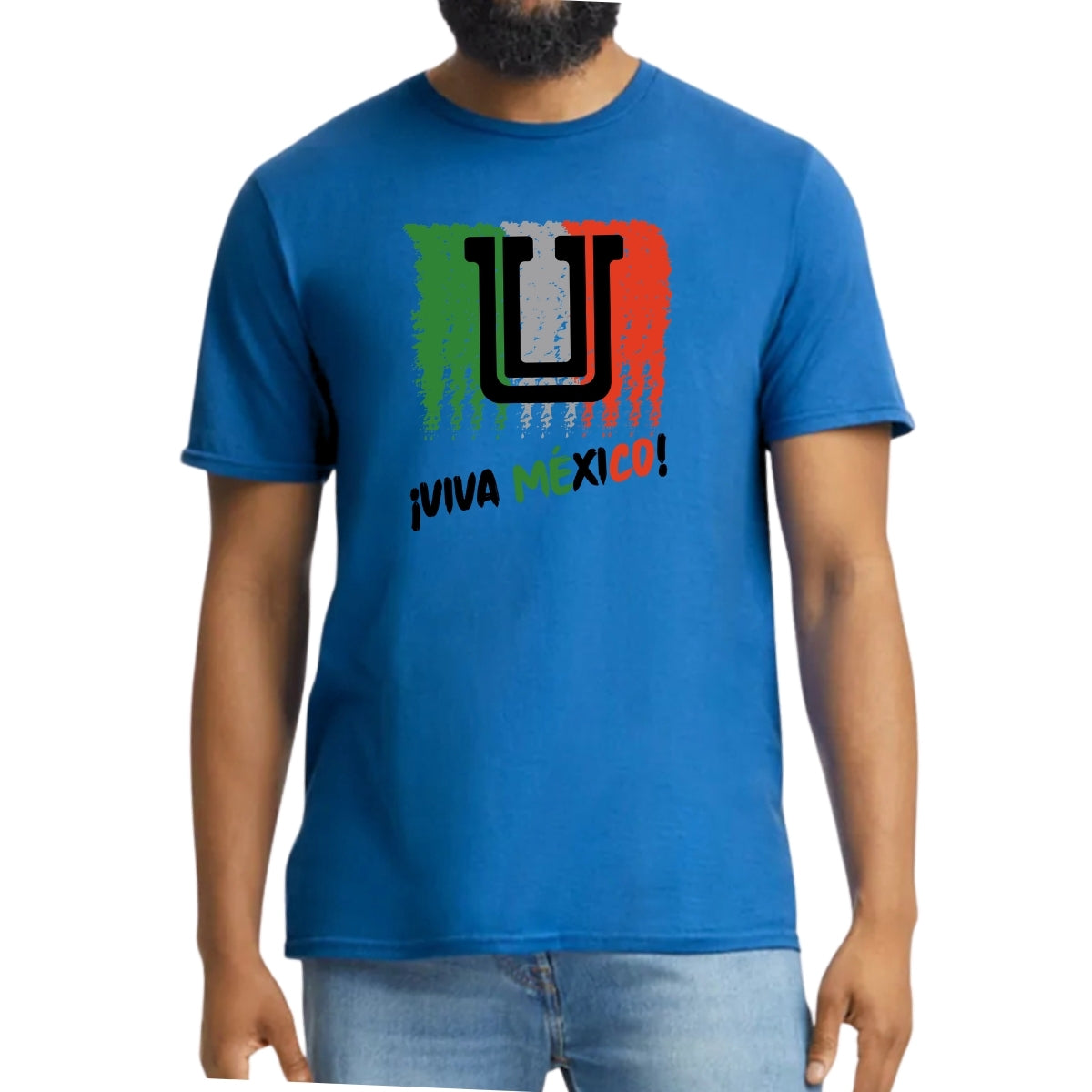 Playera Mexicana Hombre Tigres UANL Viva México