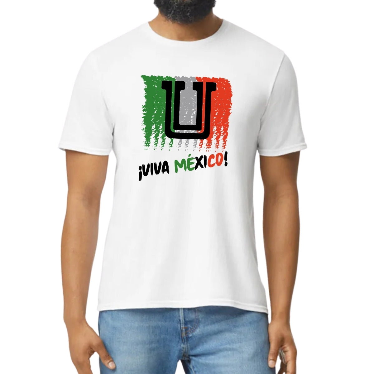 Playera Mexicana Hombre Tigres UANL Viva México