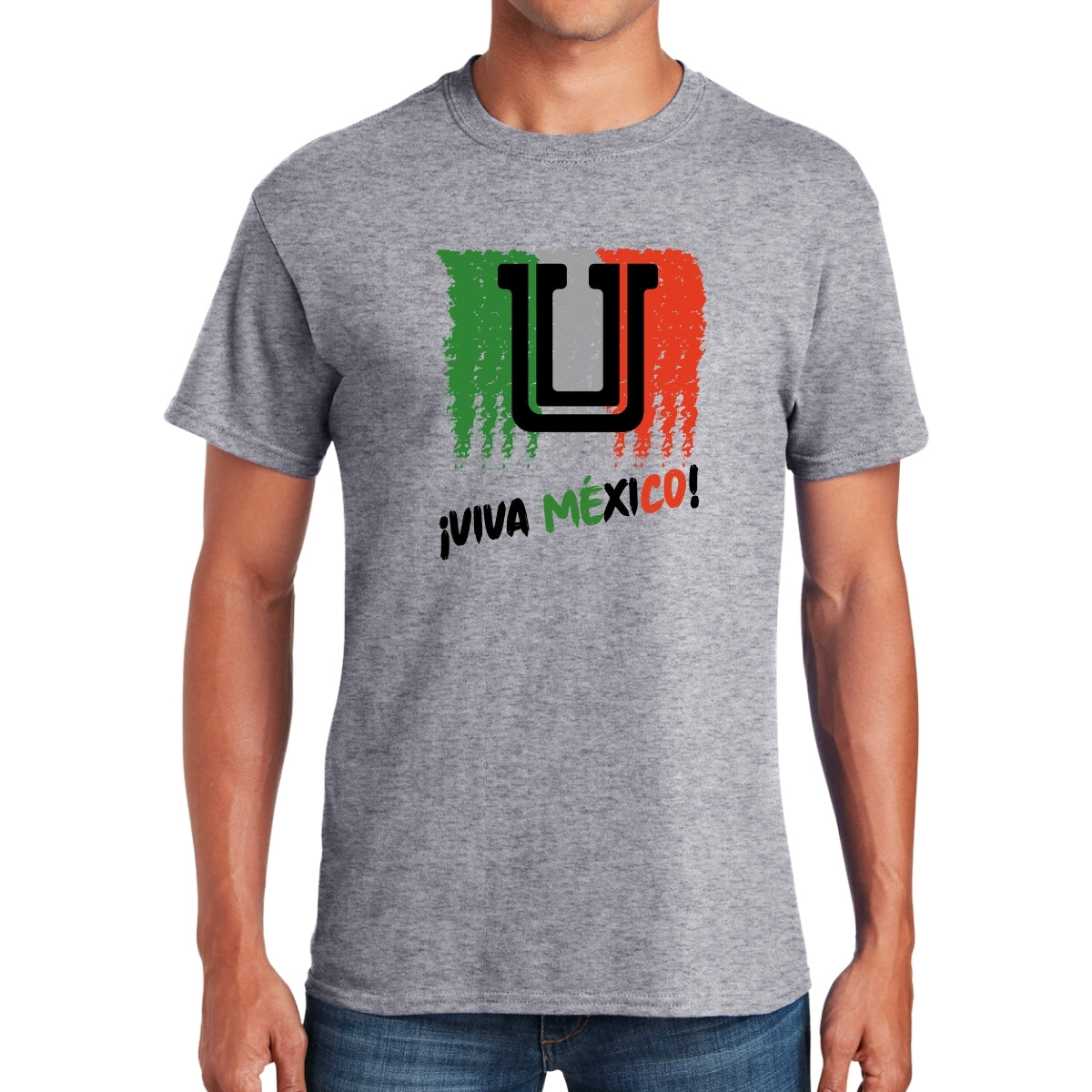 Playera Mexicana Hombre Tigres UANL Viva México