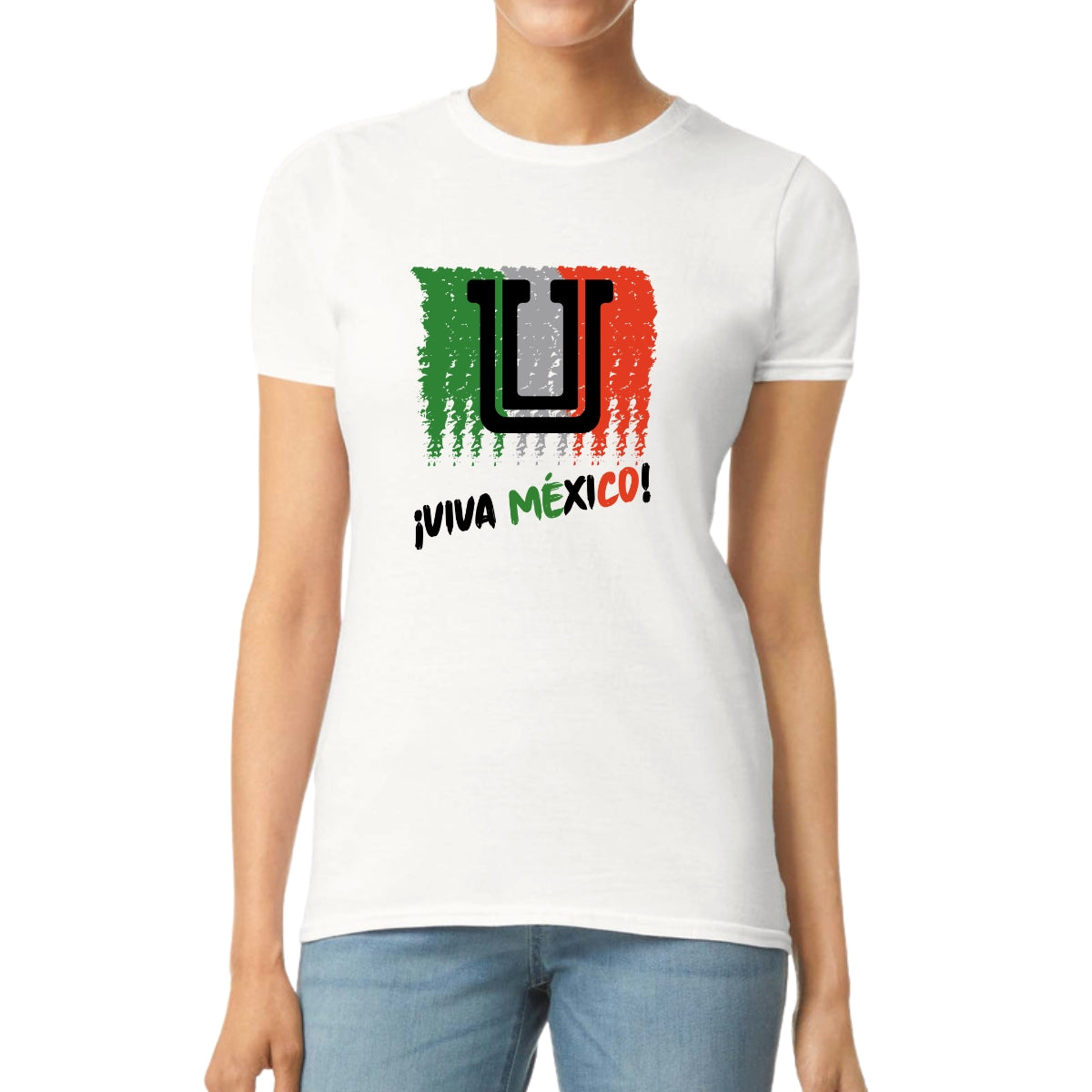 Playera Mexicana Mujer Tigres UANL Viva México