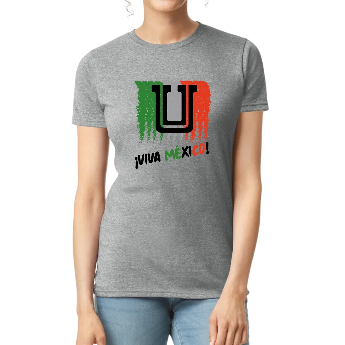 Playera Mexicana Mujer Tigres UANL Viva México