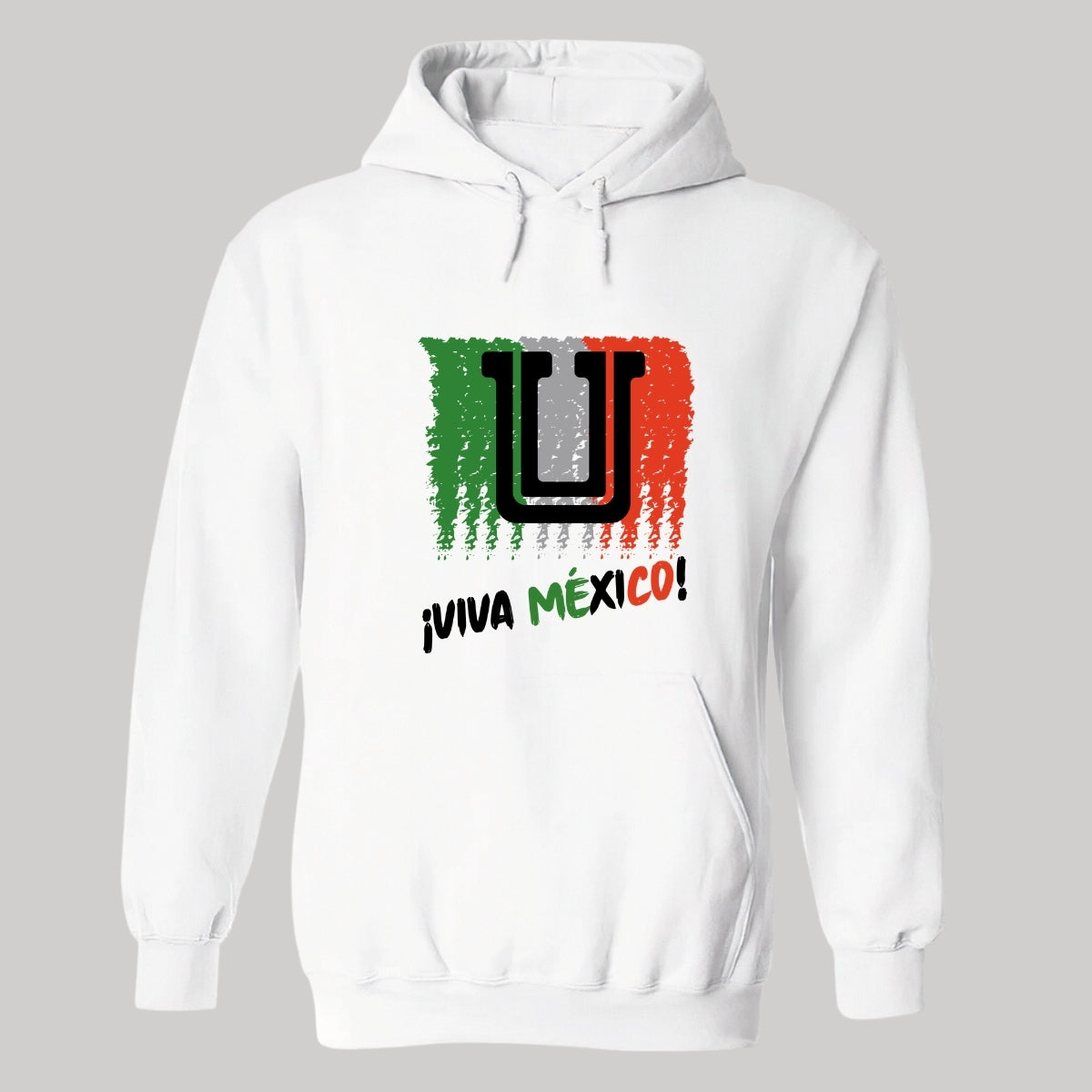 Sudadera Hombre Hoodie Tigres UANL Viva México