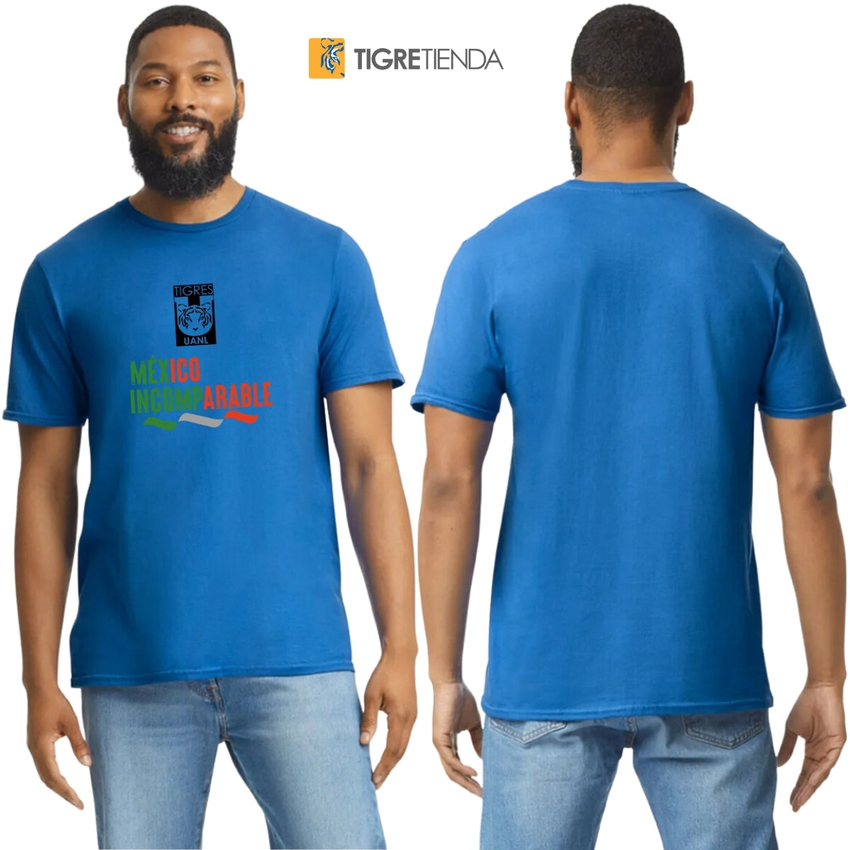 Playera Mexicana Hombre Tigres UANL México Incomparable