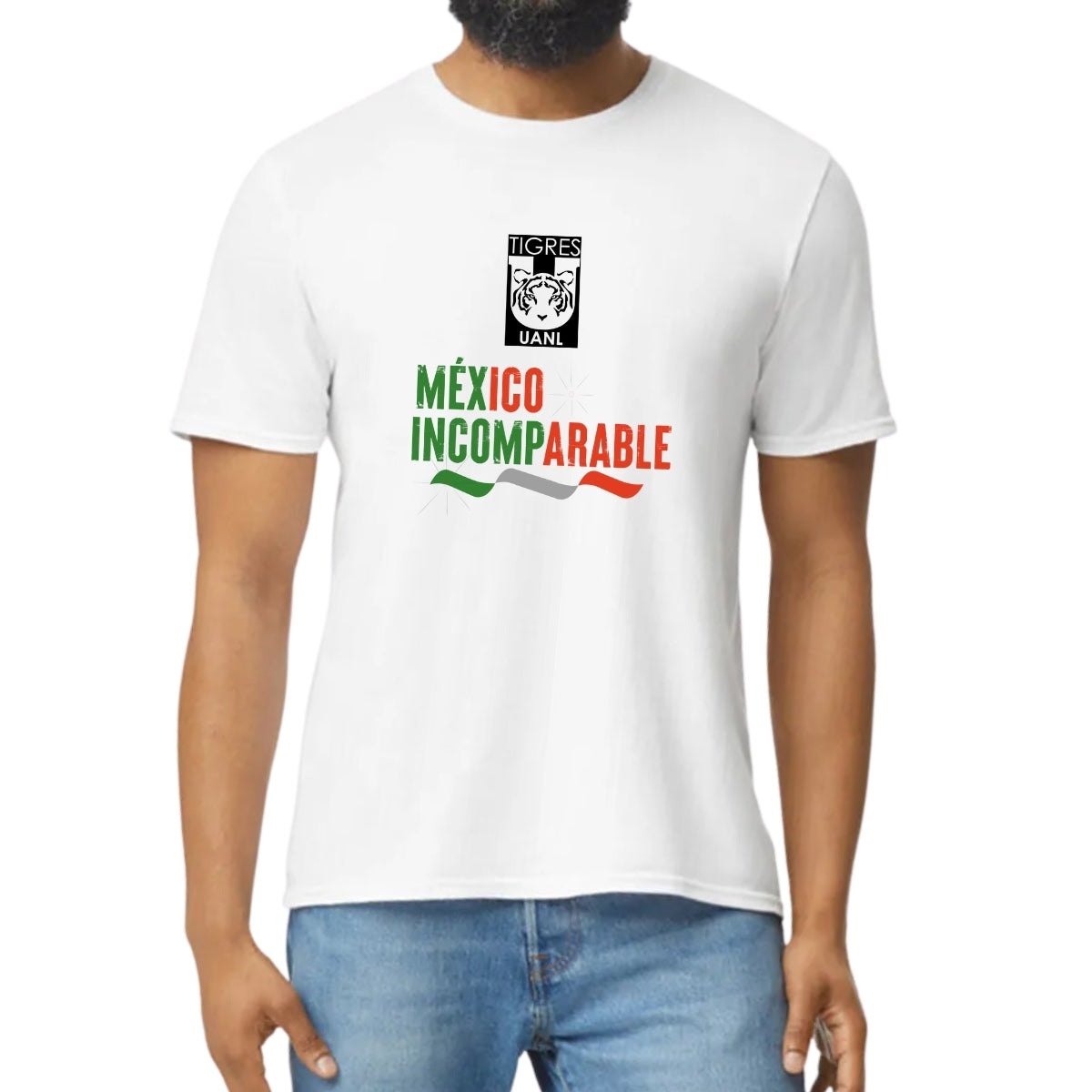 Playera Mexicana Hombre Tigres UANL México Incomparable