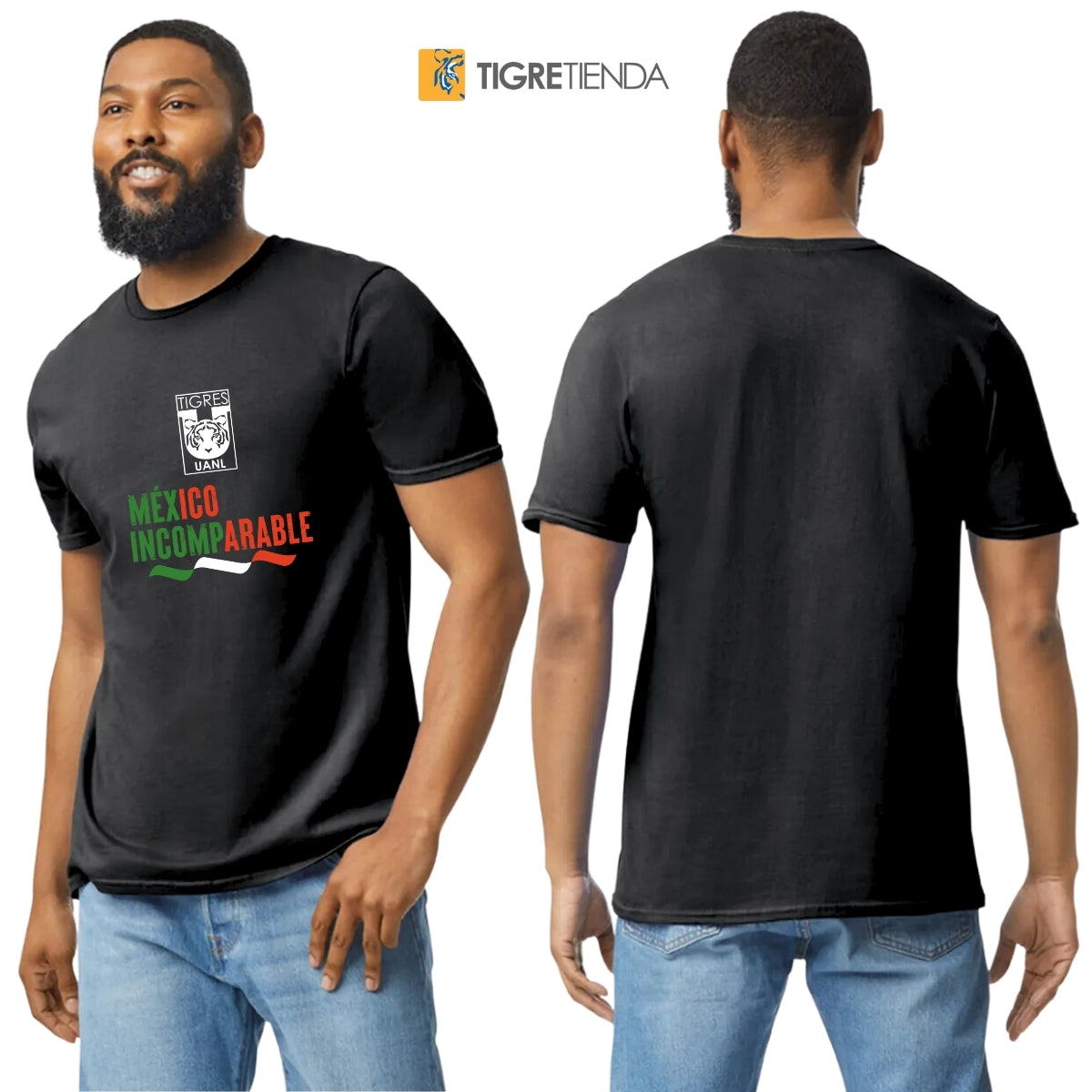 Playera Mexicana Hombre Tigres UANL México Incomparable