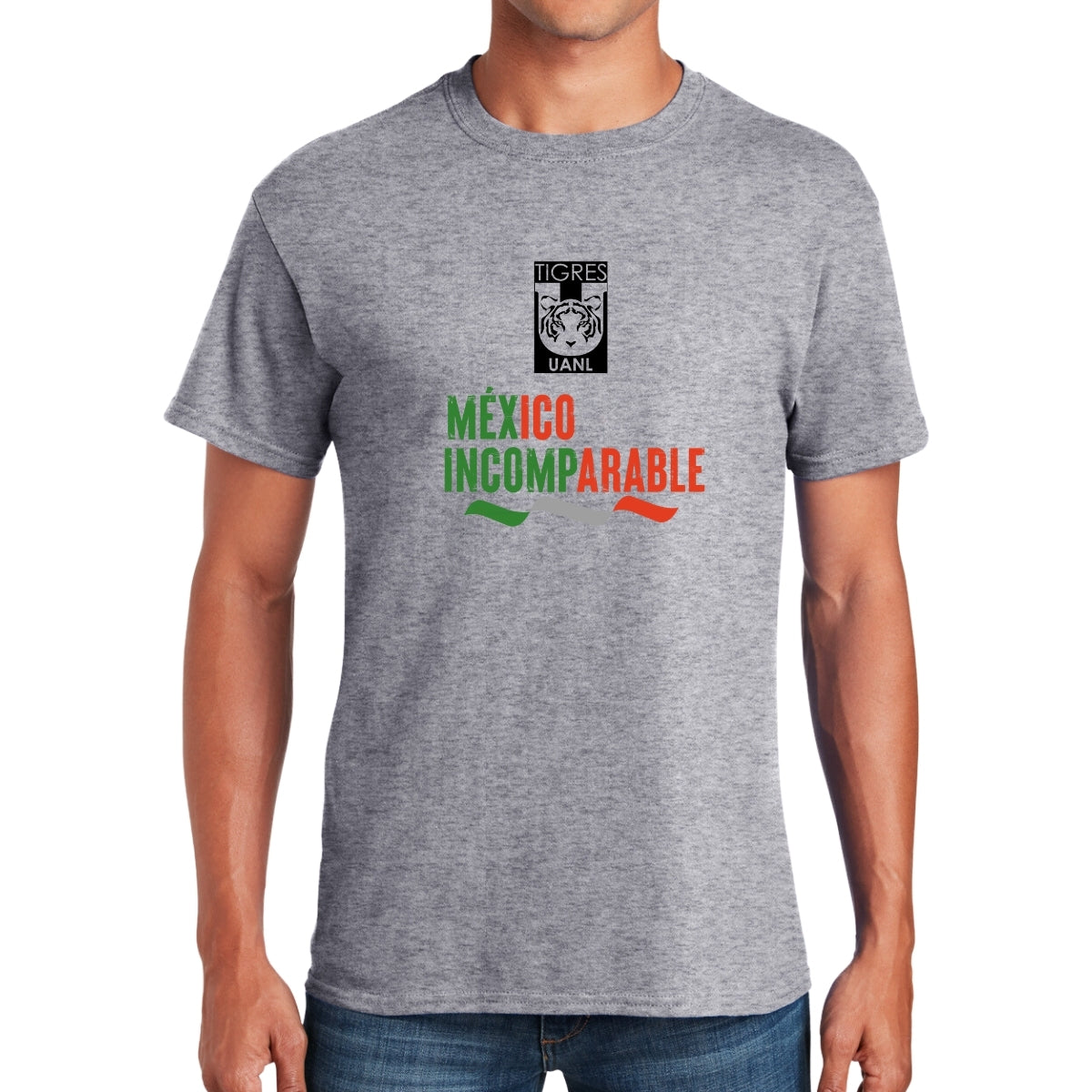 Playera Mexicana Hombre Tigres UANL México Incomparable