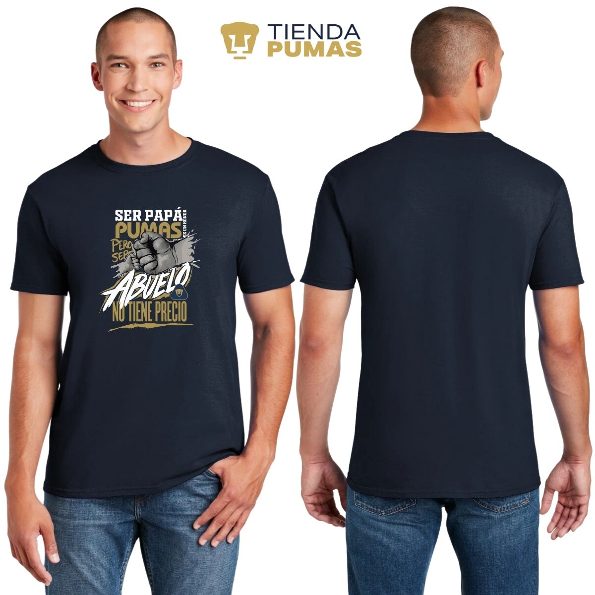 Playera Pumas UNAM Ser abuelo