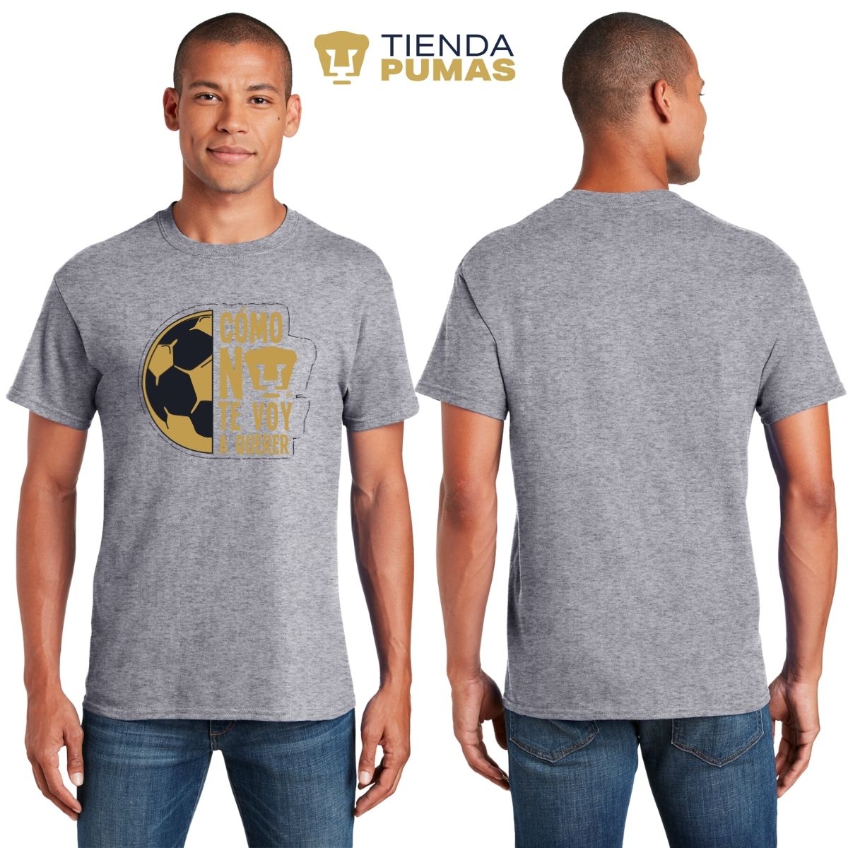 Playera Hombre Pumas UNAM Medio Balón