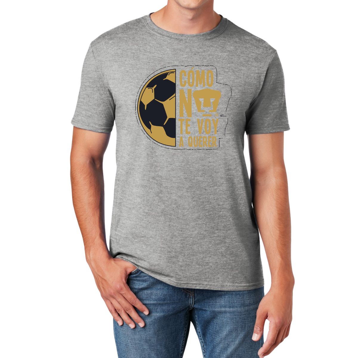 Playera Hombre Pumas UNAM Medio Balón