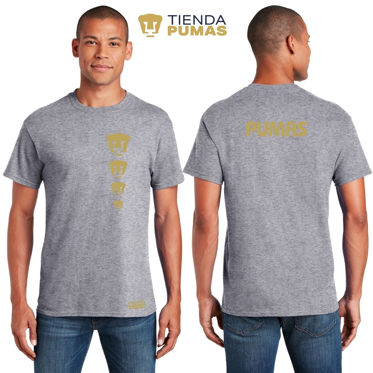 Playera Hombre Pumas UNAM Edición Limitada 3 Vinil