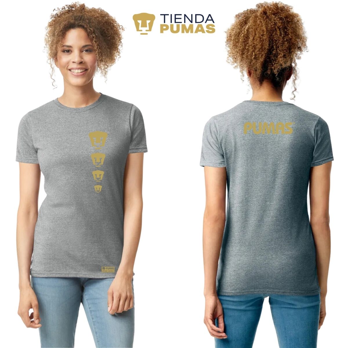 Playera Mujer Pumas UNAM Edición Limitada 3 Vinil