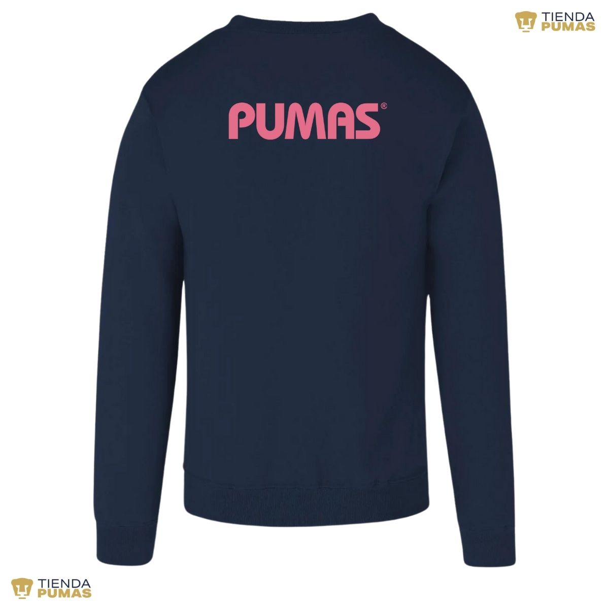 Sudadera Unisex Pumas Logo Rosa