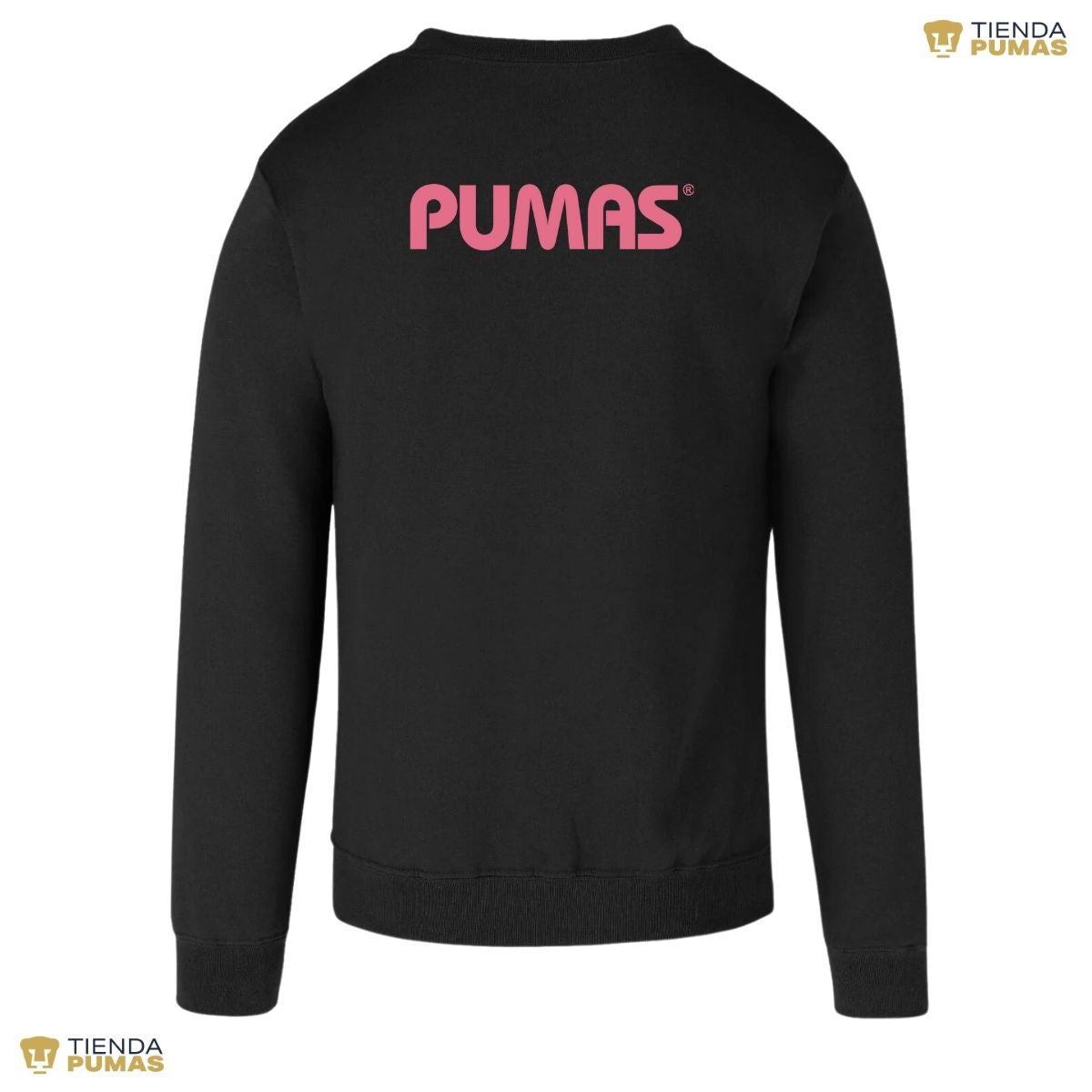 Sudadera Unisex Pumas Logo Rosa