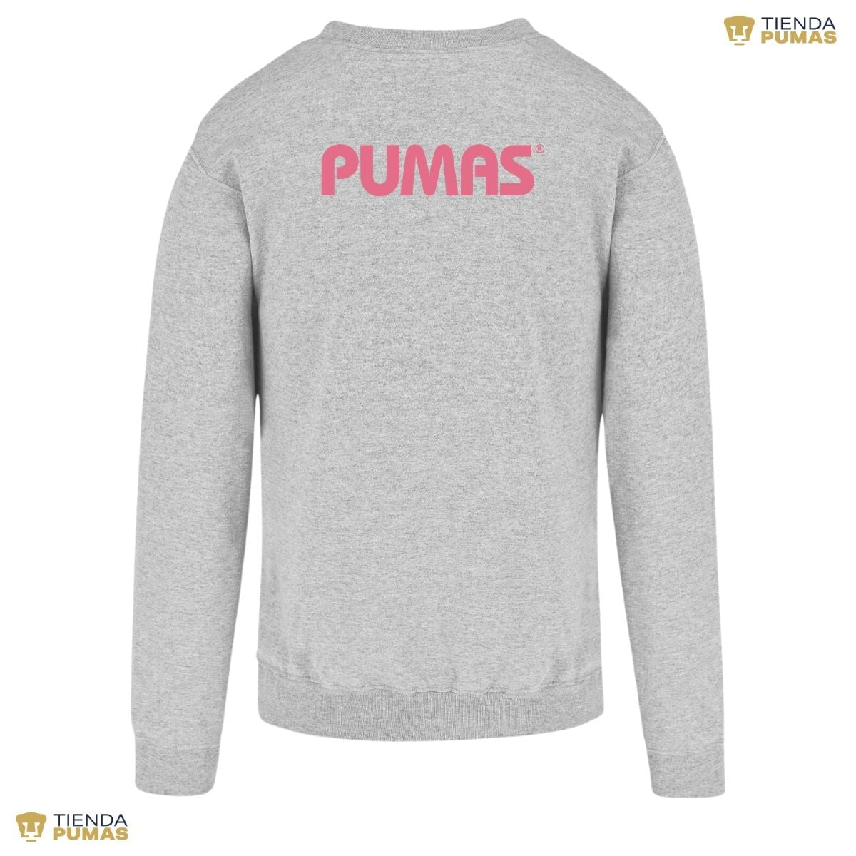 Sudadera Unisex Pumas Logo Rosa