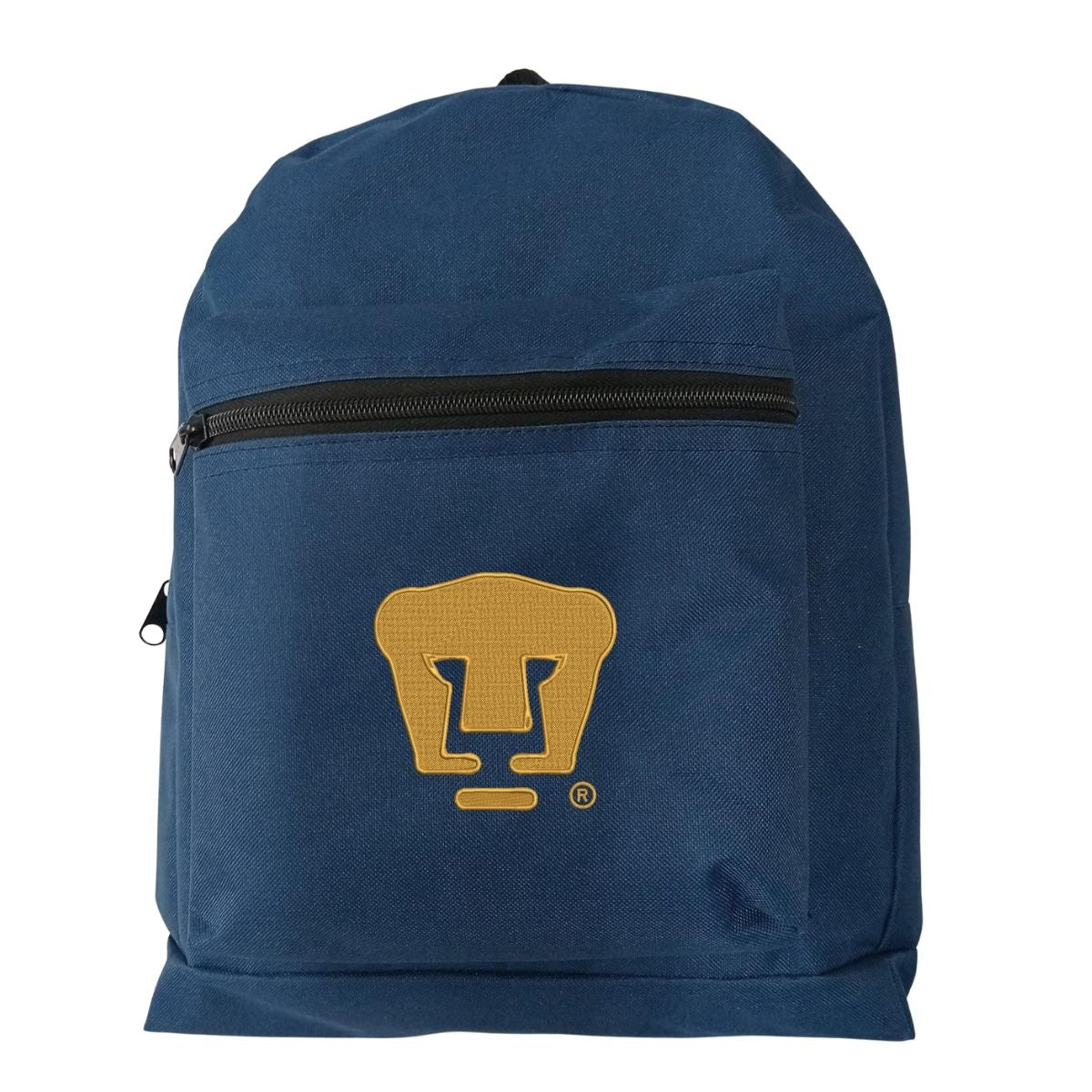 Mochila Escolar Pumas UNAM Logo Oro Reforzado Bordado