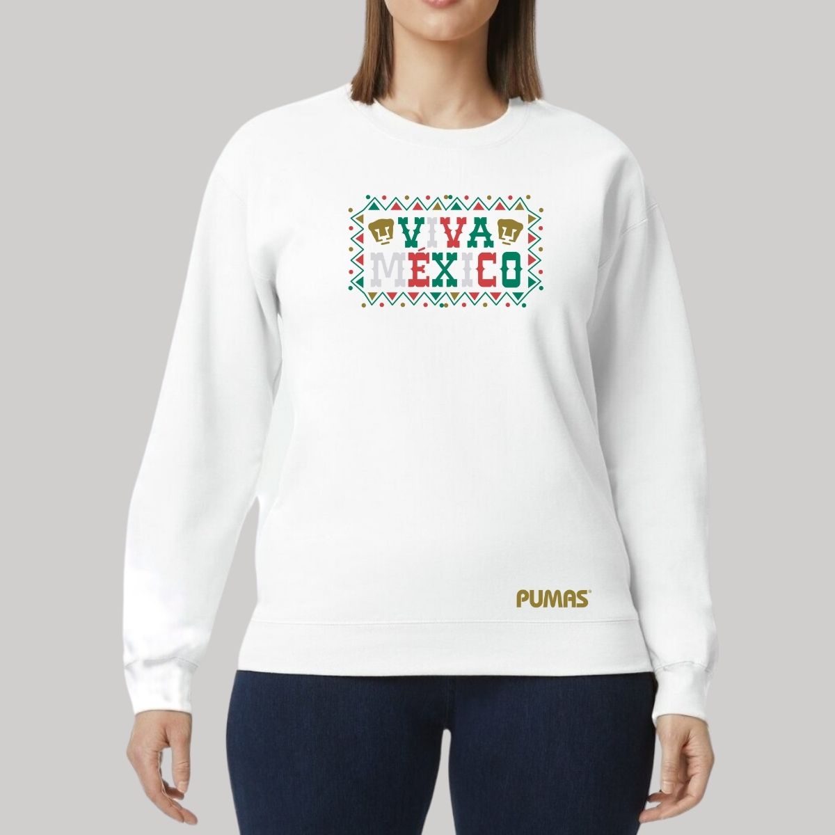 Sudadera Mujer Pumas UNAM Viva México