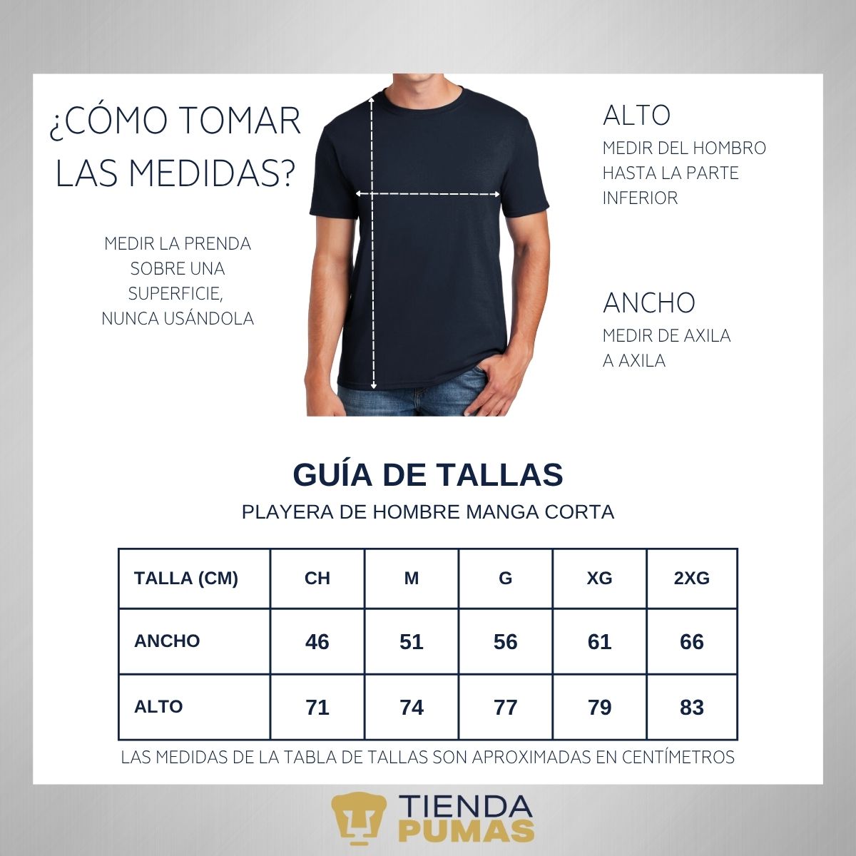 Playera Mexicana Hombre Pumas UNAM Rostro Viva México