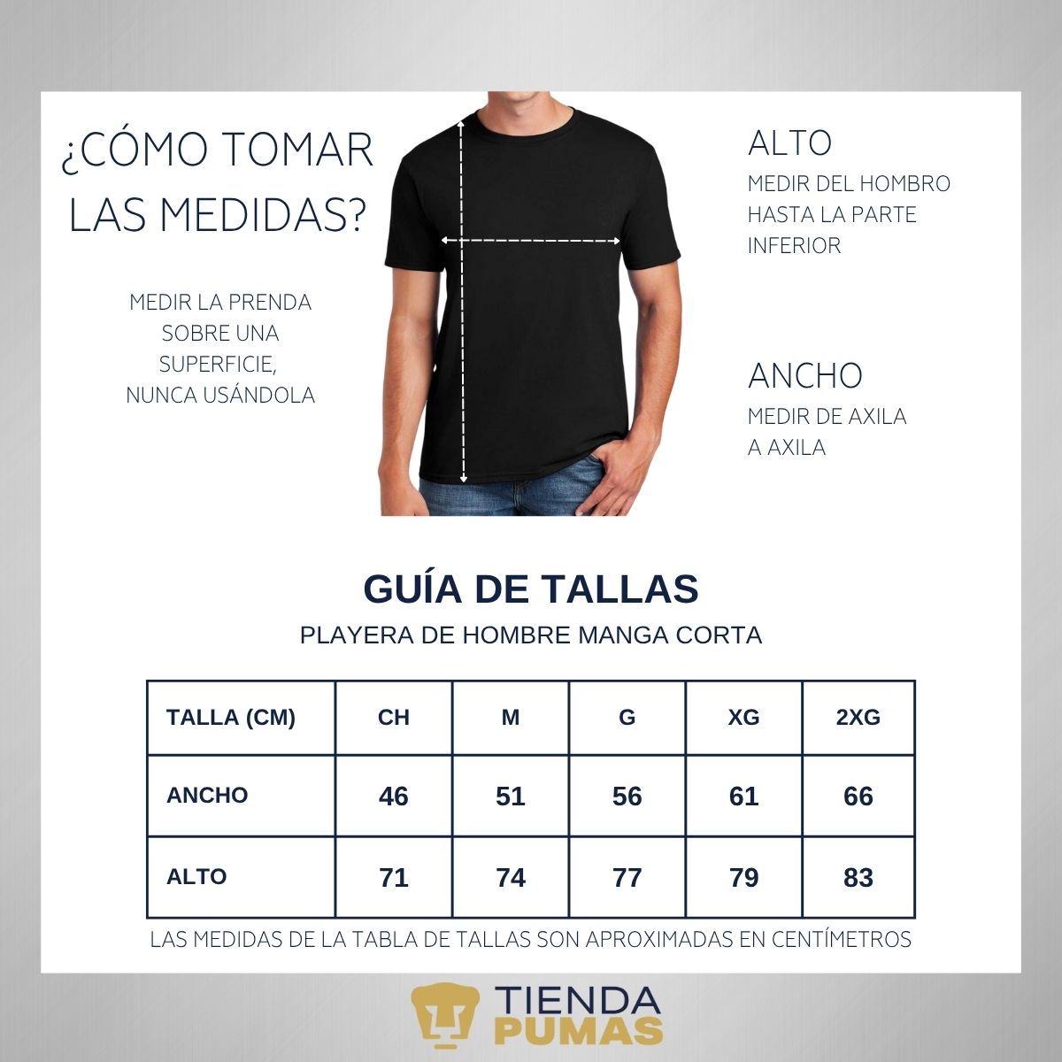 Playera Mexicana Hombre Pumas UNAM Rostro Viva México