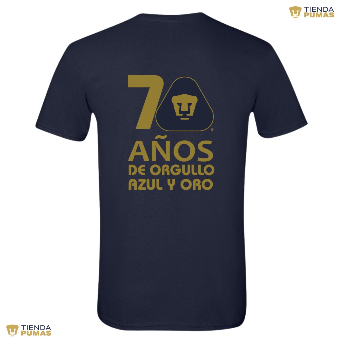 Playera Hombre Pumas UNAM 70 Años FYR Edición Limitada 4