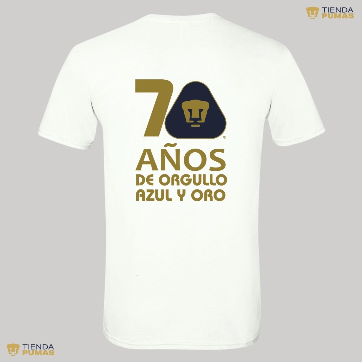 Playera Hombre Pumas UNAM 70 Años FYR Edición Limitada 4