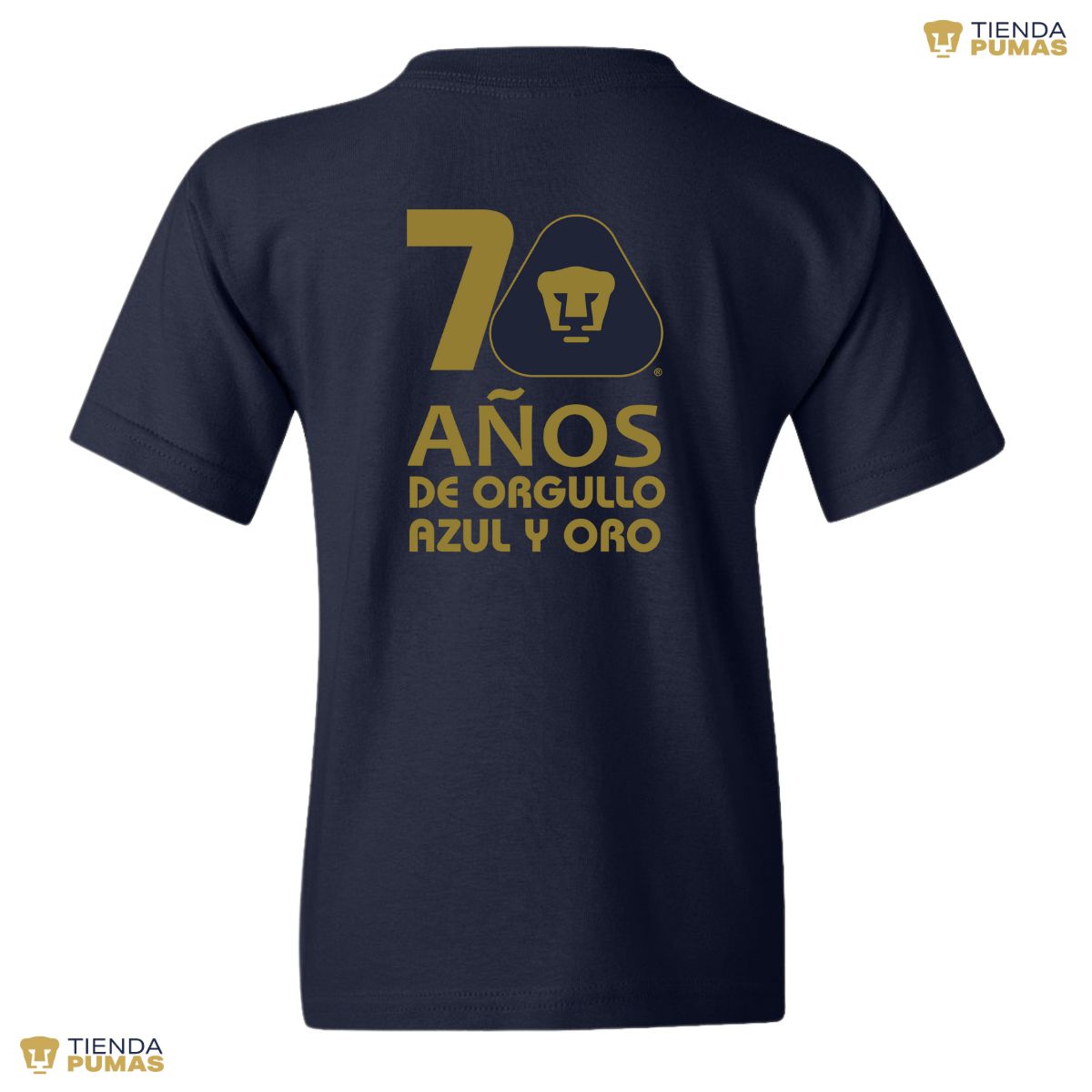 Playera Niños Pumas UNAM 70 Años FYR Edición Limitada 4