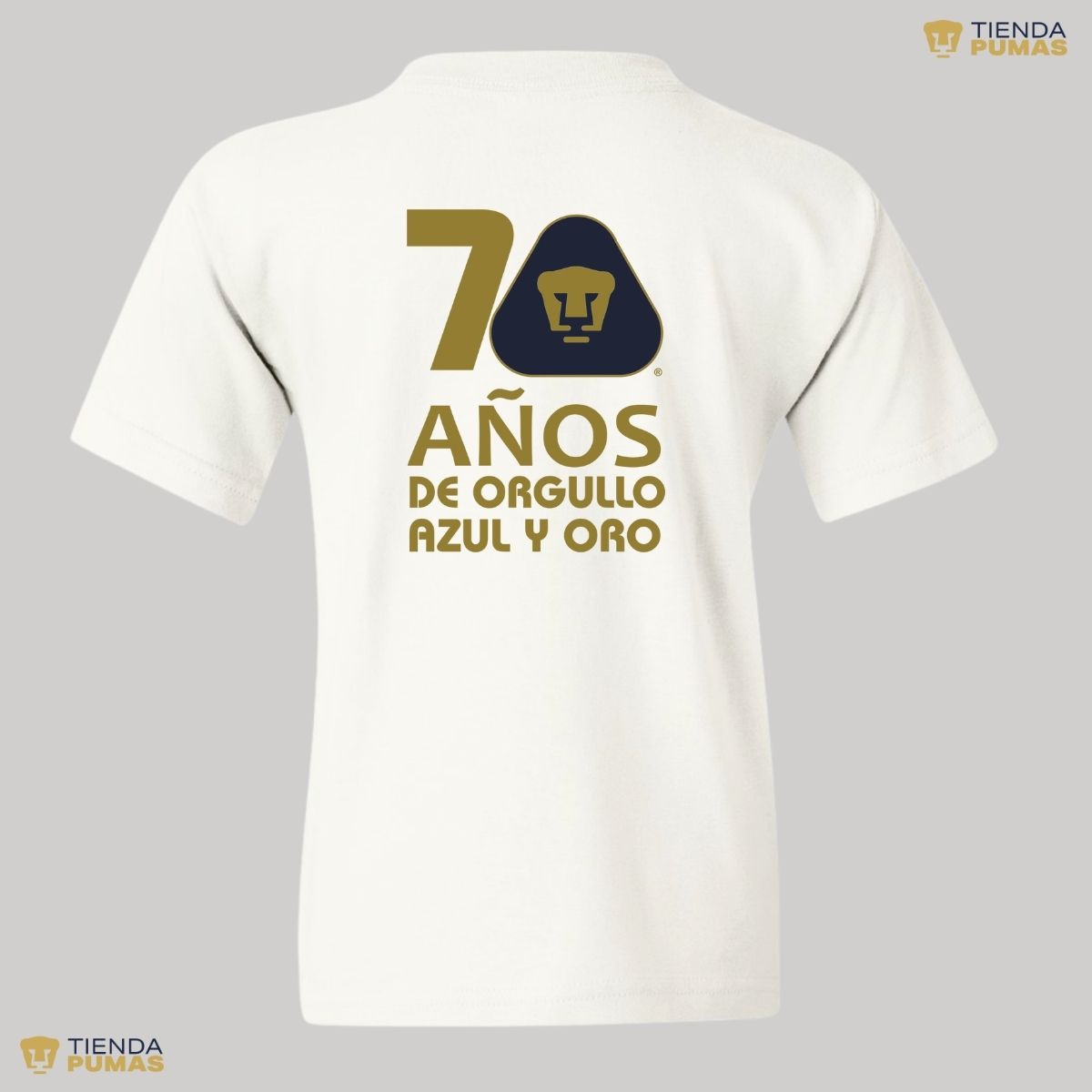 Playera Niños Pumas UNAM 70 Años FYR Edición Limitada 4