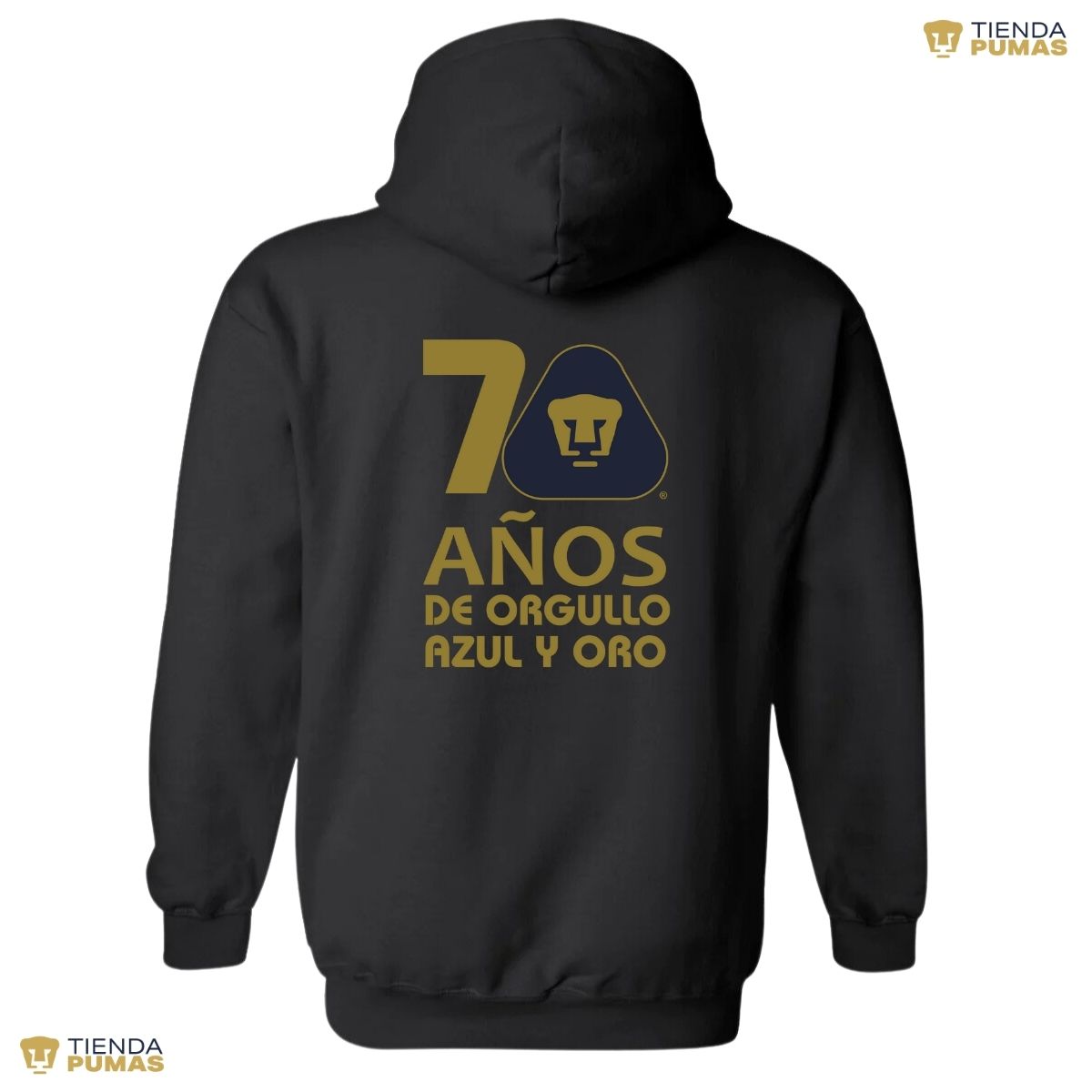 Sudadera Hombre Hoodie Pumas UNAM 70 Años FYR Edición Limitada 4