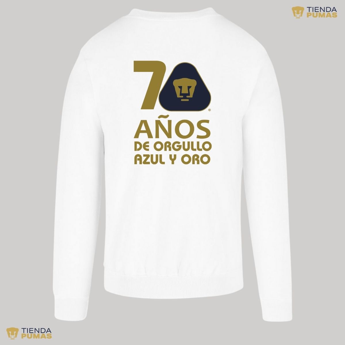 Sudadera Hombre Pumas UNAM 70 Años FYR Edición Limitada 4